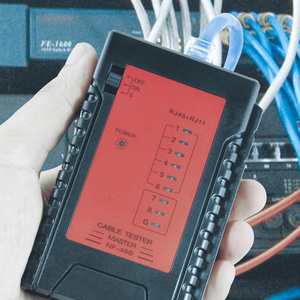 Profession eller NF-468 Ethernet-Netzwerk kabel tester RJ11 RJ45 CAT5 CAT6 LAN-Kabelverfolger-Netzwerk test werkzeuge - Product Image 6