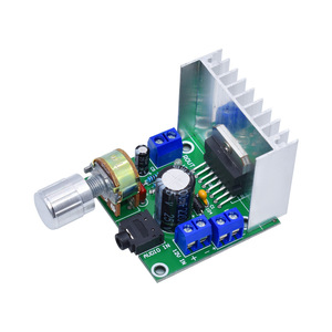 Amplificador TDA7297 de doble canal, placa amplificadora de potencia silenciosa AC DC 12V, amplificador terminado, placa A/B - Product Image 4