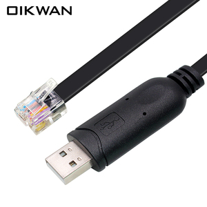 Oikwan USB 2.0至RJ11/12 6P6C RS232串行电缆适配器，带FT232RNL芯片，适用于APC PDU不间断电源940-0144 BMS电池，适用于Linux操作系统 - Product Image 2