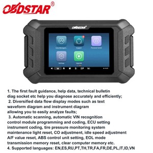 2025 OBDSTAR IScan HAOJUE Motorrad diagnose scanner Automatisches Scan-Steuer modul Programmierung und Codierung der ECU-Einstellung
