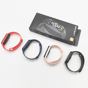 Mi Band 5 6สมาร์ทวอทช์ M6,นาฬิกาสมาร์ทวอทช์วัดอัตราการเต้นของหัวใจติดตามกิจกรรมนับก้าวออกกำลังกายปี M7