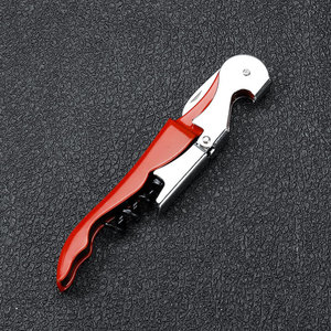 Tire-bouchon en métal en acier inoxydable Ouvre-bouteille de vin avec logo personnalisé - Product Image 4