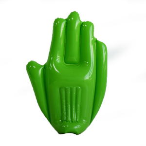 มือเป่าลมได้5นิ้วทำจากพีวีซีพิมพ์ลายยอดนิยมปรบมือสำหรับกิจกรรมส่งเสริมการขาย - Product Image 6
