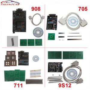 2024 Auto Ecu Programmiergerät ELT 4 in 1 komplette Adapter für Motorola 9S12, 908, 711, 705 FLASH programmierung