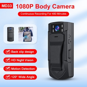 QZT Mini Full HD 1080p Conference <strong>Camera</strong> with Smart Recording Motion Detection Back Clip CMOS Imaging Sensor Video Media Type - Product Image 2