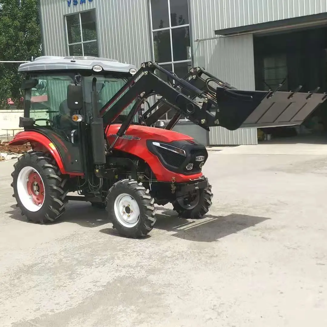 Tractores agrícolas de 50hp, mini tractor 4x4, barato, a la venta