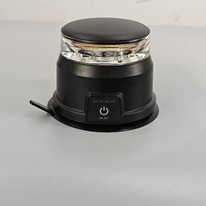 ไฟเตือน12-24V, LED, แม่เหล็กและถ้วยดูดติด, กลมไร้สาย, กระพริบ, หมุน, 24 LED - Product Image 6