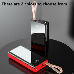 Factory Sales Large Capacity Three <strong>Input</strong> Dual USB <strong>Output</strong> Port Mobile Phone Charger 30000mAh Power Bank - Product Image 3