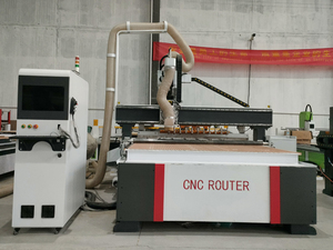 Enrutador de madera de Control LNC de alta resistencia, máquina anidadora CNC ATC de 3 ejes, enrutador CNC ATC para carpintería de 9kw para armario de cocina - Product Image 4