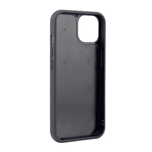 Darbeye mat 2 In 1 iç dış oluk boş deri cep telefonu kılıfı IPhone için 11 12 13 14 15 16 Pro Max Samsung Samsung - Product Image 1