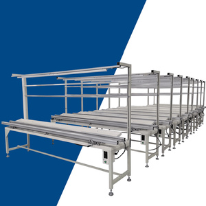 Single and Double <strong>Side</strong> <strong>PCB</strong> Plug-in DIP Line SMT Electronic Assembly Line Conveyor Belt for Wave Soldering Machine - Product Image 3