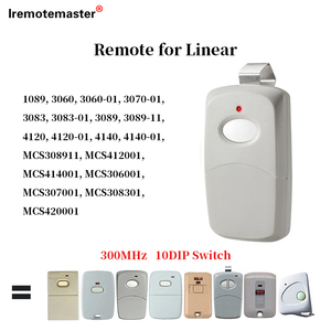 Per 3060 Multi codice 3089 1089 3083 4120 porta del Garage telecomando 300MHz 10 Dip interruttore lineare MCS308911 MCS306001 - Product Image 3
