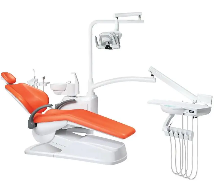 2023年ファッションモバイルCE承認一体型ポータブル歯科ユニット歯科用椅子中国製