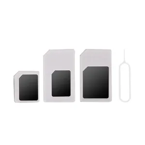 纳米sim卡适配器4合1微型sim卡适配器，带弹出Pin键零售包装，适用于iPhone 5/5s/6S/三星 - Product Image 4