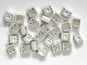 3528 RGB светодиодный чип 30mA красный зеленый синий RGB 3V световая лампа шарик диод SMD СВЕТОДИОДНЫЙ компонент чип - Product Image 6