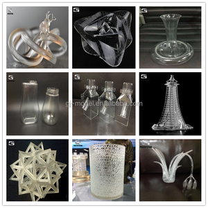 Saydam 3d baskı hizmeti yarı şeffaf stl 3d baskılı parçaları temizle reçine SLA şeffaf prototip ile Gaojie - Product Image 5