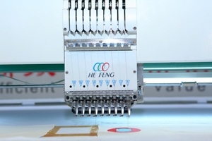 HEFENG 16 Heads Automatic Flat Embroidery <strong>Machine</strong> Embroidery <strong>Machine</strong> Industrial Use Computerized 12/15 Needles DAHAO <strong>Computer</strong> - Product Image 4