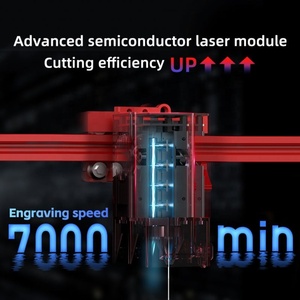 2025 DAJA 5W portátil Mini CNC grabador láser cortador DIY APP Control máquina de grabado láser madera vidrio papel piedra AI pulsado - Product Image 4