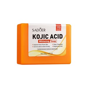 Kojik asit beyazlatma el yapımı banyo sabunu temiz yağ kontrolü dekontaminasyon ferahlatıcı sabun - Product Image 1