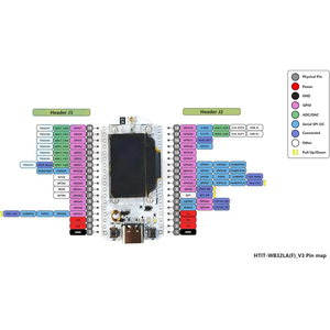 WiFi LoRa 32 V3 928MHz 0,96 \ "SX1262 Transceiver-Modul-Tool BLE Esp32-Entwicklungsplatine für Arduino Consumer Electronics