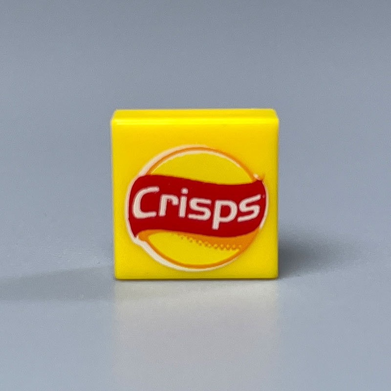 Chips de pommes de terre jaunes