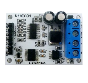 4-20MA corrente a RS485 modulo di conversione 5V 10V tensione acquisizione analogica Modbus RTU per strumenti PLC - Product Image 1