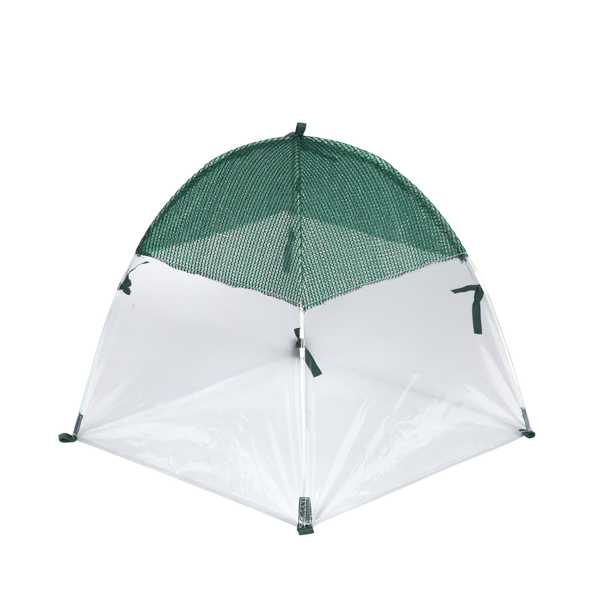 ตาข่ายสีเขียว + PE + ตะปูยึดพื้น 4 ตัว