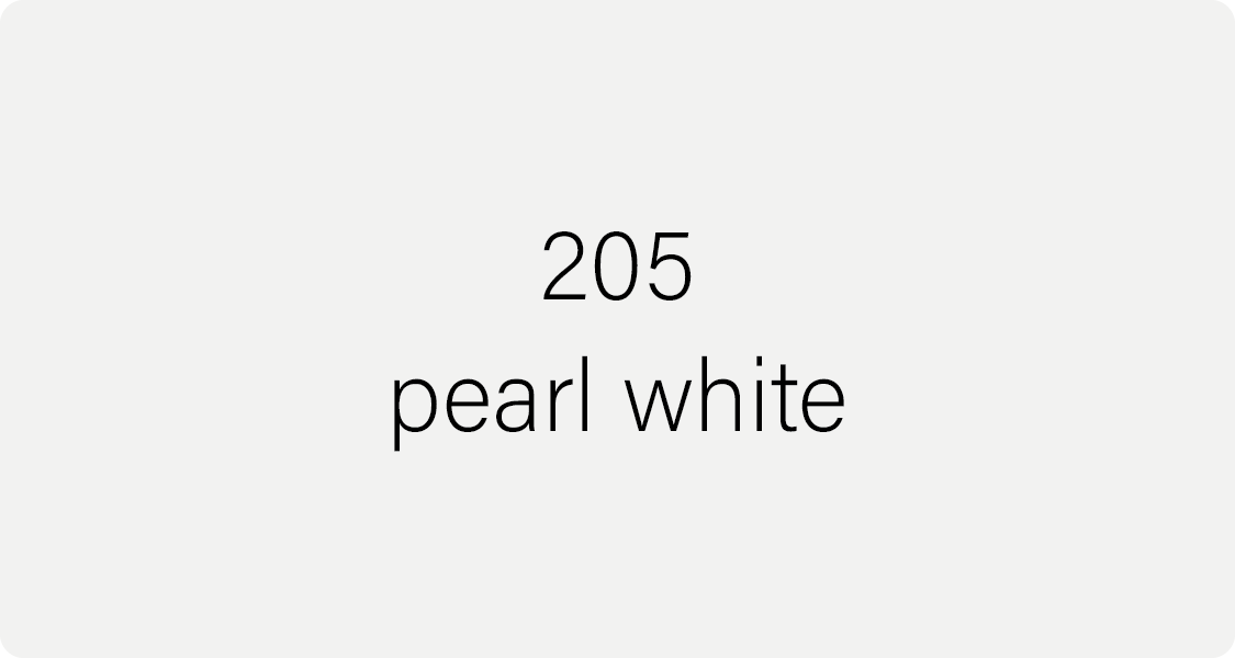 205 Blanco Perla