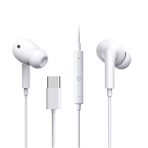 USB tip C Handsfree ağır bas kulaklık Stereo gerçek Android dijital mobil kablolu kulak içi kulaklık Mic hattı ile ses kontrolü - Product Image 1