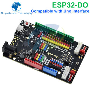 ESP32 Entwicklungsbrett 16 MB kompatibel mit UNO R3/UNO R4 Schnittstelle ESP-DO Roboterniveau Exam 56 Haupteinstellbrett für Arduino