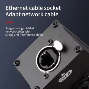 Caja adaptadora de Audio/DMX RJ45 a 4 XLR + 6,35, convertidor divisor de extensión de señal de red, Conector de enchufe Jack de montaje en enchufe compuesto