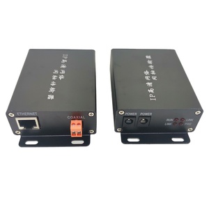 1 par con adaptador de corriente extensor Ethernet sobre par trenzado convertidor de 2KM para cámaras IP transmisor de video más par trenzado - Product Image 1