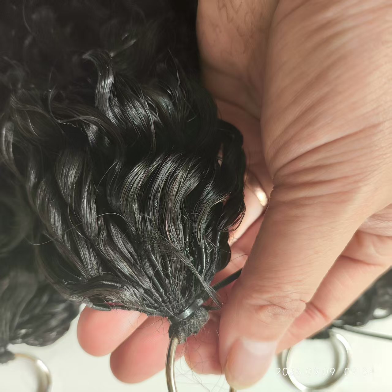 curly/wave