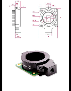 <strong>Raspberry</strong> <strong>Pi</strong> Original HQ <strong>Camera</strong> High Quality <strong>Camera</strong> Module 12.3MP IMX477 Optional Lens C/CS