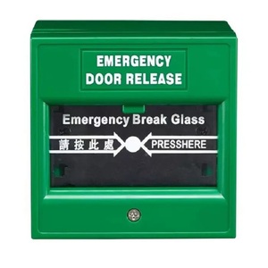 Emergency <strong>Exit</strong> Switch Break Glass Fire Alarm <strong>Push</strong> <strong>Button</strong> for Alarm <strong>System</strong> - Product Image 2