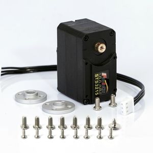 Feetech STS3215 19KG 7.4V çift eksenli TTL dize Servo için SO-ARM100 robotik kol programlama robotu için