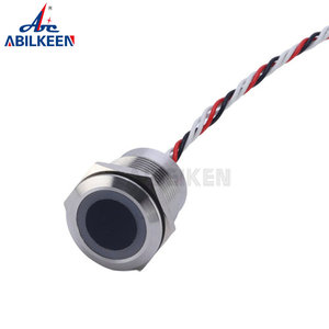 19mm 22mm IP68 12VDC Pir Motion <strong>Push</strong> <strong>Button</strong> Proximity LED Light Turn on OFF Reset <strong>Infrared</strong> Induction Waterproof Ir <strong>Sensor</strong> <strong>Switch</strong> - Product Image 2
