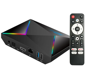 R69 PLUS 32G Allwinner H728 Octa-core ARM Cortex A55 14.0 android 8k wifi 1000m BT 5.0 + telecomando vocale set-top box TV alto - Product Image 1