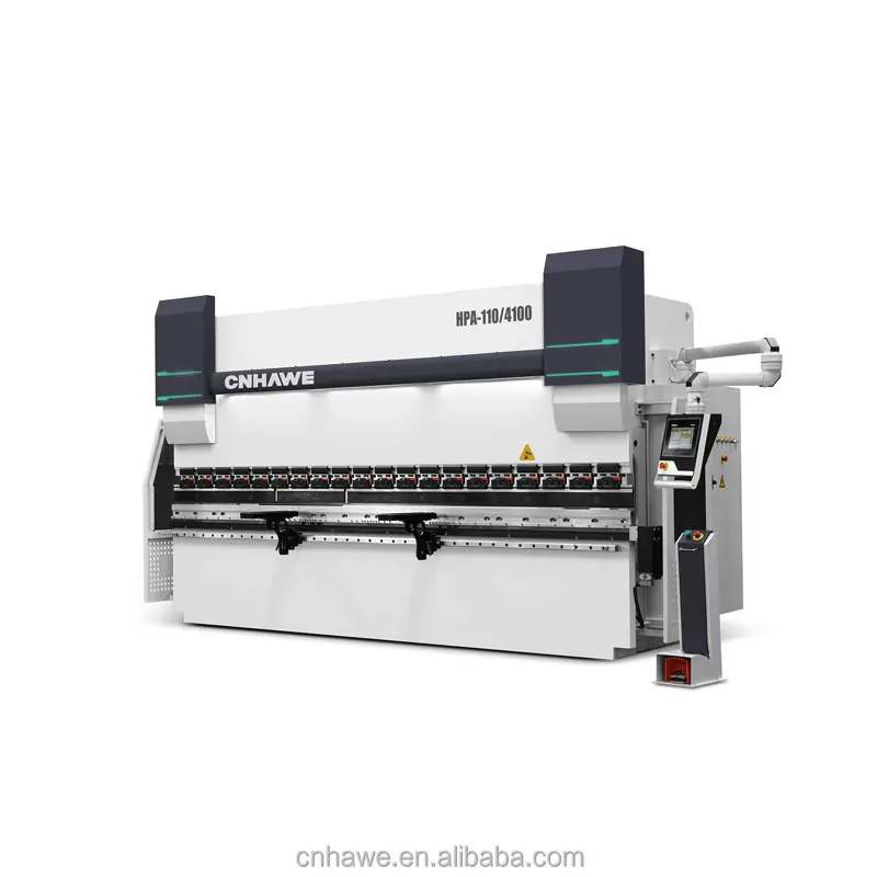 चीन निर्माता से CNHAWE उन्नत प्रौद्योगिकी 110T 4100 मिमी सीएनसी प्रेस ब्रेक मशीन