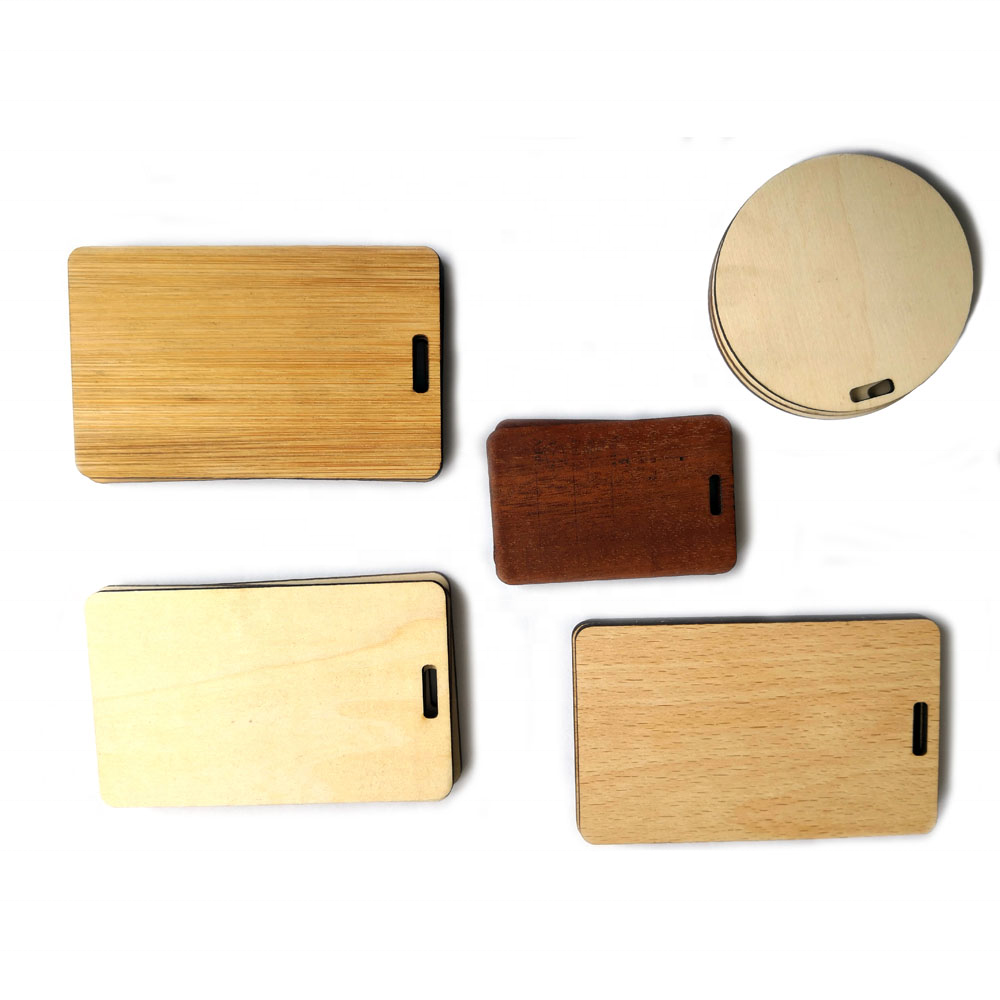 wooden Luggage tag