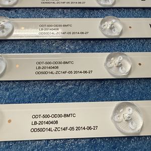 แถบไฟแบ็คไลท์ LED สำหรับ Akai LEA-50V28P JTC DVB-75003 TDU5045B TDE5074B OD50D14L-ZC14F-03 OD50D14R