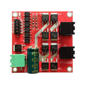 WUZHI 160D 7A/160W Doppelkreis-Gleichstrommotor-Antriebs modul Industrielle Vorwärts-und Rückwärts-PWM-Drehzahl regelung L298-Logik - Product Image 1