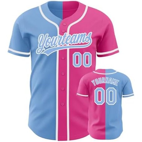 Light Blue and Pink