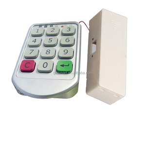 Elektrisches Digitalnummern-Code Passwort Möbelschloss Einweg-Pin-Code-Schloss Öffentlicher Modus Tastatur intelligentes Schrankschloss - Product Image 4