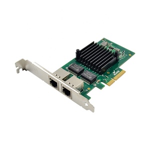 PCI-E X4 RJ45 Server Dual Port Gigabit Ethernet 10/100/1000Mbps <strong>Network</strong> Interface Card for I350-T2 NIC I350AM2 Pcie Server - Product Image 2