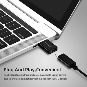 PSDA ตัวแปลง USB เป็น Type C OTG,อะแดปเตอร์ USB-C ตัวผู้เป็นตัวแปลง USB Type-C ตัวเมียสำหรับ Macbook Samsung S20 USBC ตัวเชื่อมต่อ OTG - Product Image 6