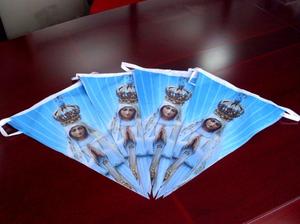 עיצוב מותאם אישית פוליאסטר pennants דגל משולש הבאנר עבור פרסום