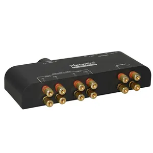 <strong>2</strong>-Way Stereo Speaker <strong>Switch</strong> with Volume Control <strong>1</strong>-In <strong>2</strong>-Out Metal Non-Slip Box 30W Home Amplifier - Product Image 2