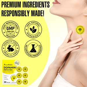 Acentiallabs dopamin miếng dán xuyên da nhãn hiệu riêng hỗ trợ động lực hàng ngày tập trung miếng dán bổ sung dopamin để thư giãn - Product Image 6