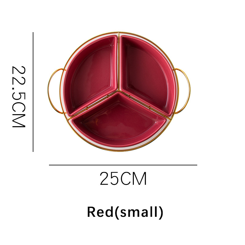 Petit rouge trois compartiments